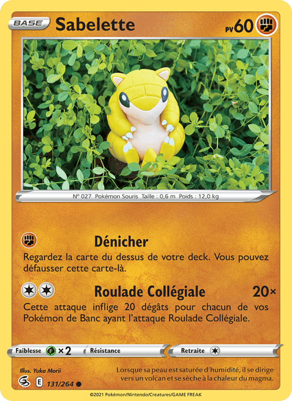 Sabelette, card 131 from Poing de Fusion
