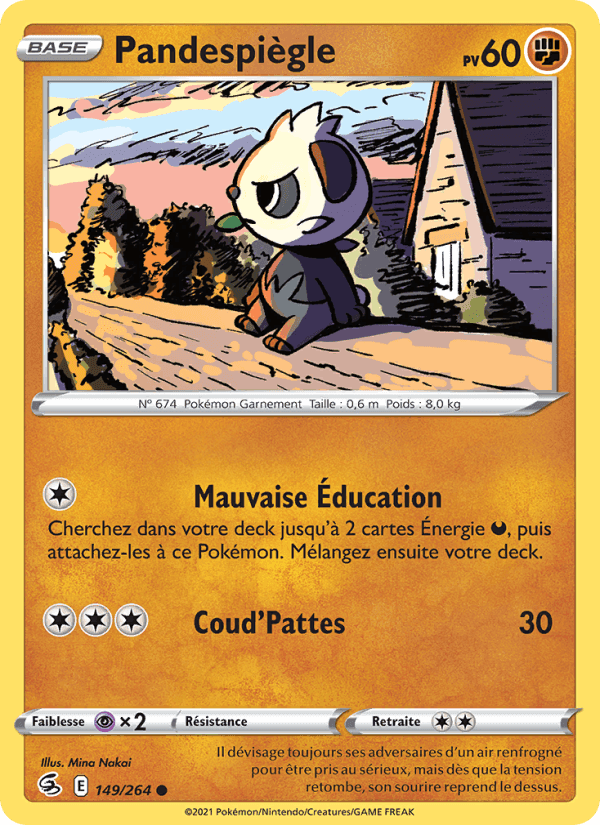 Pandespiègle, card 149 from Poing de Fusion
