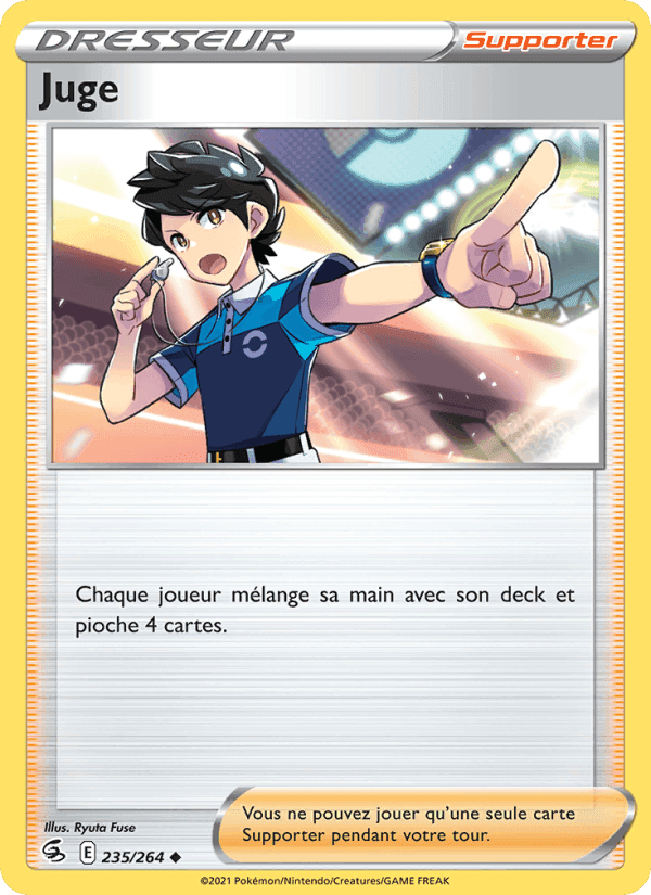 Juge, card 235 from Poing de Fusion