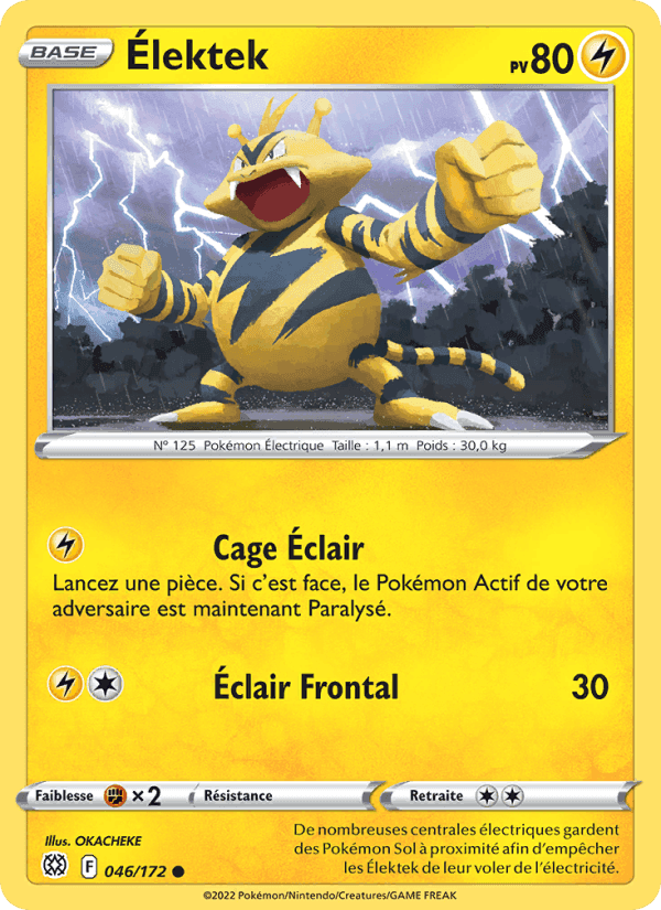 Élektek, card 046 from Stars Étincelantes