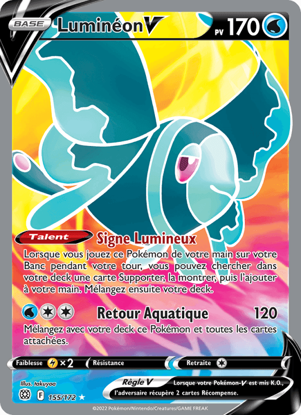 Luminéon V, card 155 from Stars Étincelantes