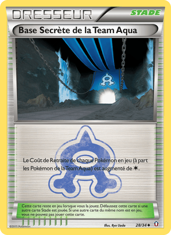 Base Secrète de la Team Aqua, carte 28 de Double Danger