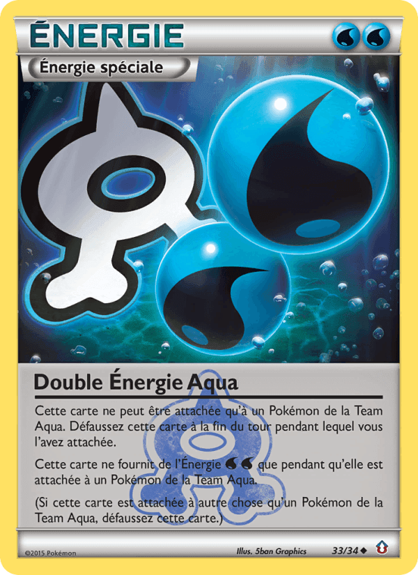 Double Énergie Aqua, carte 33 de Double Danger