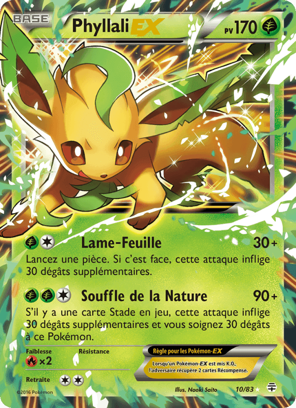 Phyllali-EX, carte 10 de Générations