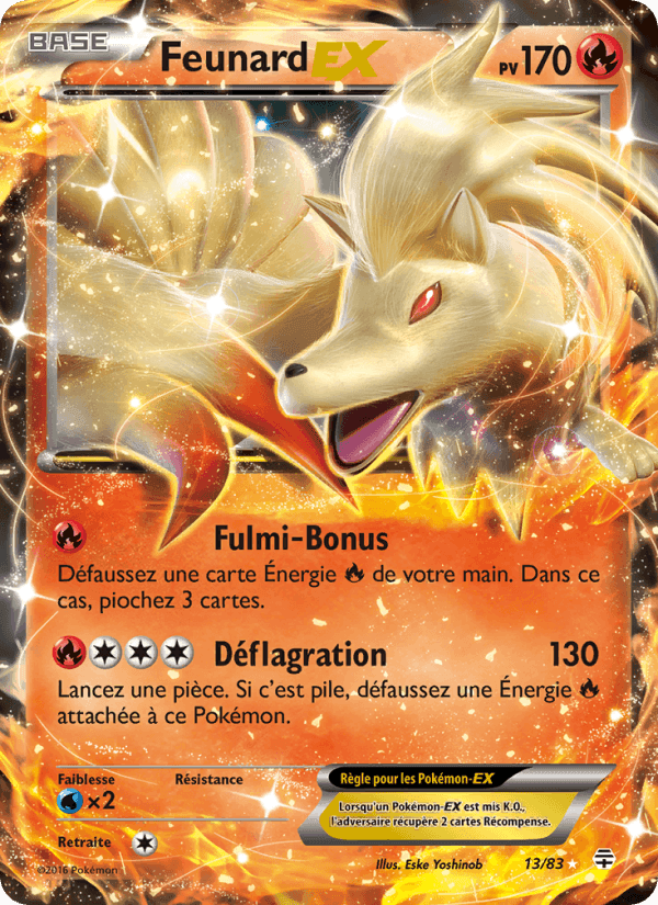 Feunard-EX, carte 13 de Générations