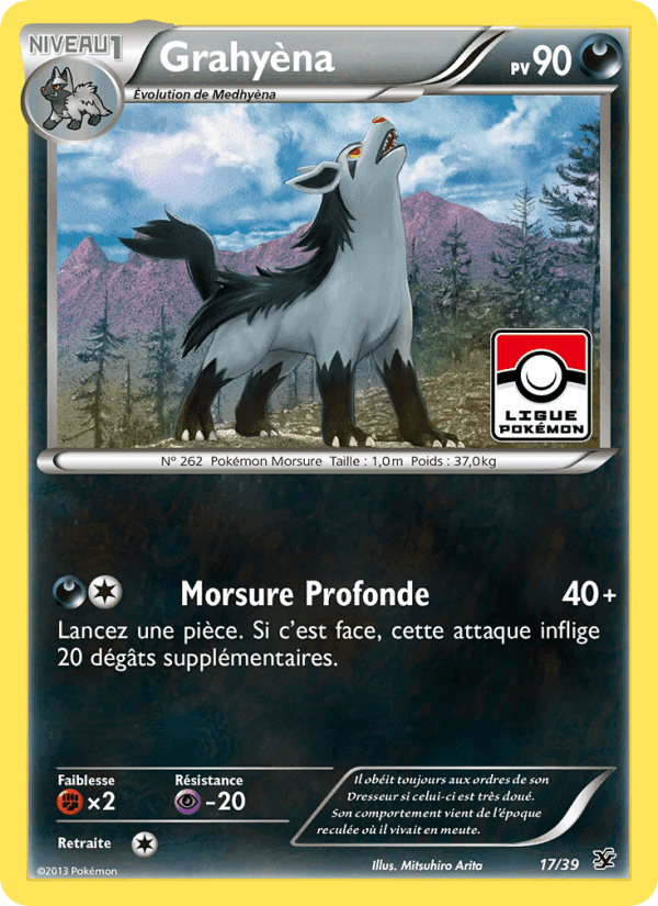 Grahyèna, carta 17 de Bienvenue à Kalos