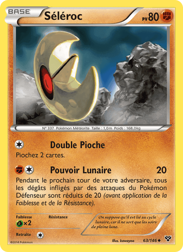Séléroc, card 63 from XY