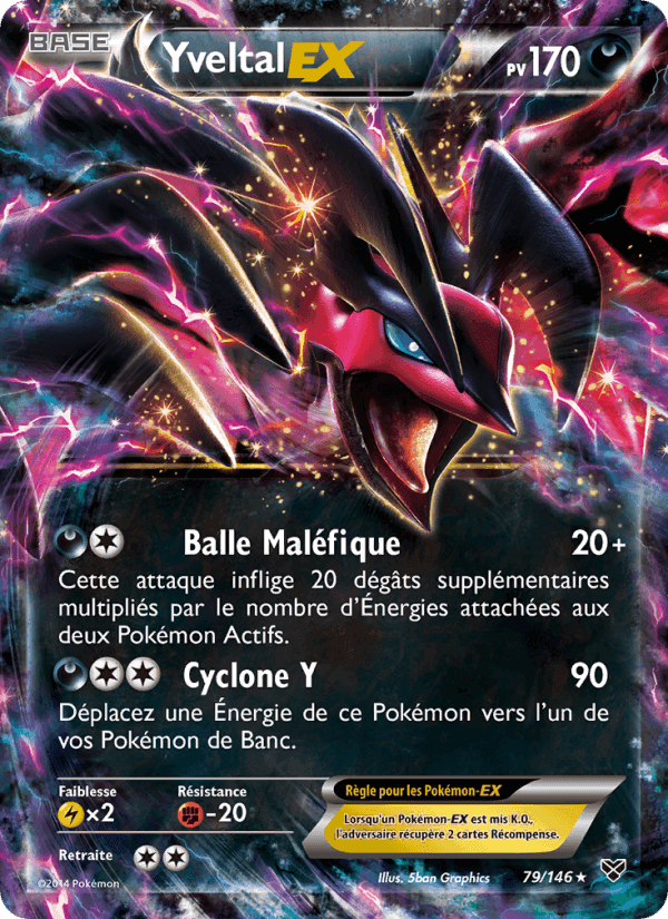 Yveltal EX, card 79 from XY
