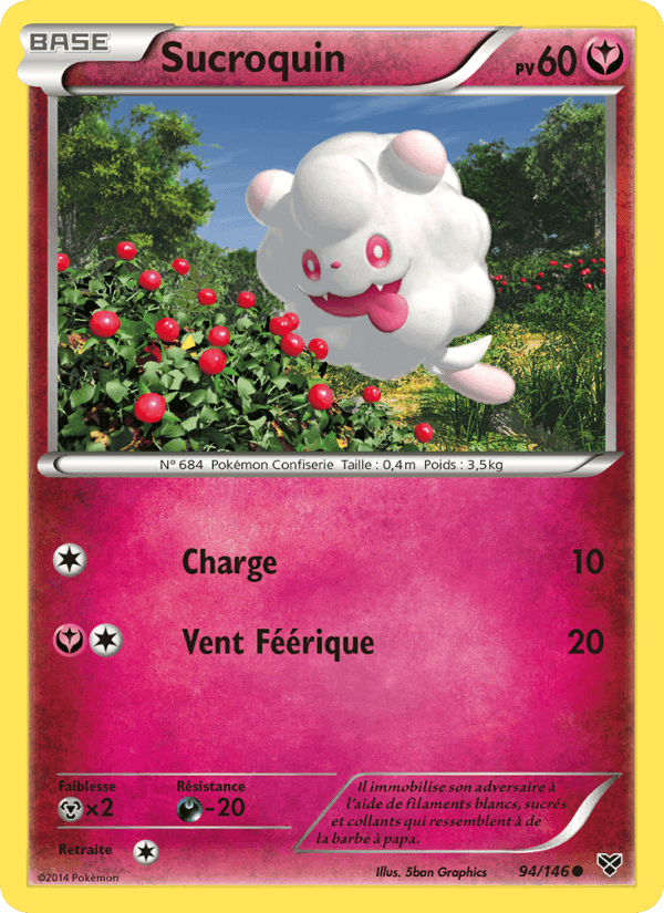 Sucroquin, card 94 from XY