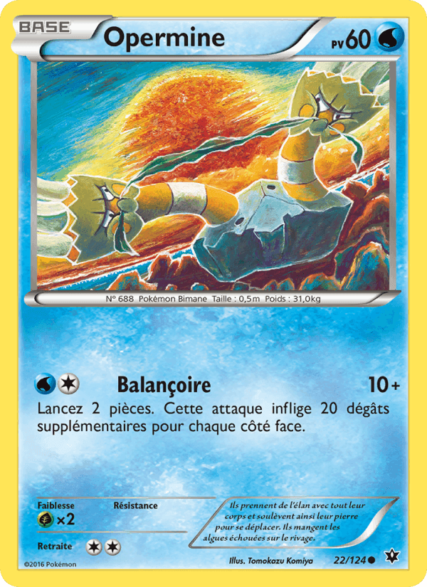 Opermine, carte 22 de Impact des Destins