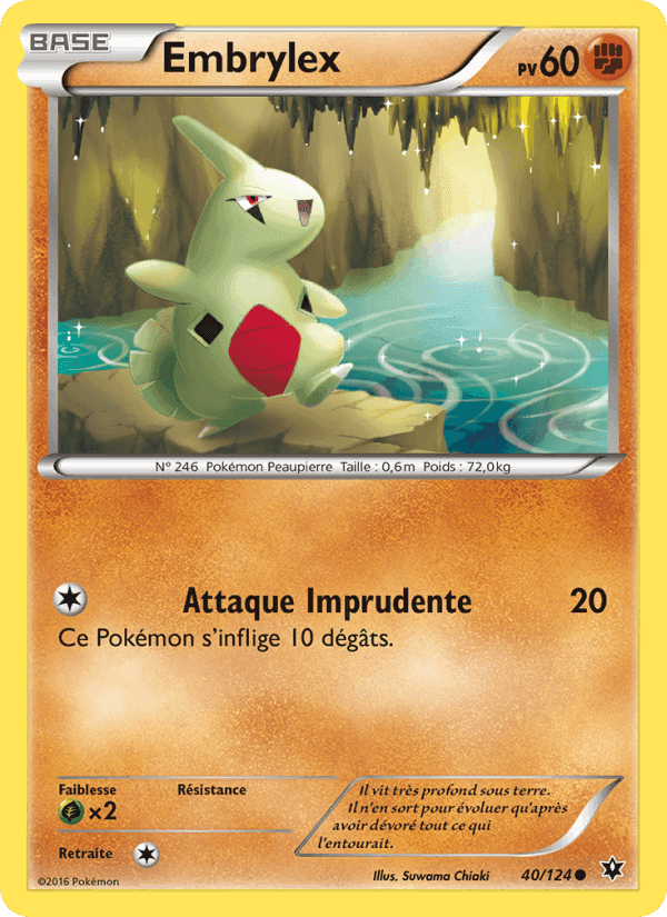 Embrylex, carte 40 de Impact des Destins