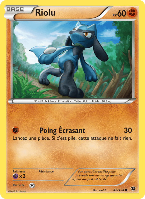 Riolu, carte 46 de Impact des Destins