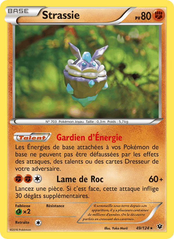 Strassie, carte 49 de Impact des Destins