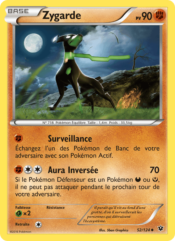 Zygarde, carte 52 de Impact des Destins