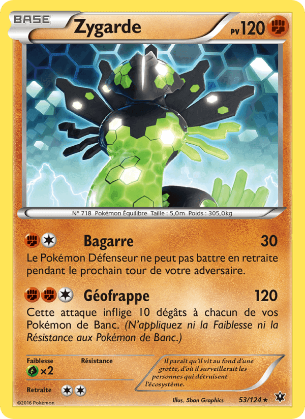 Zygarde, carte 53 de Impact des Destins