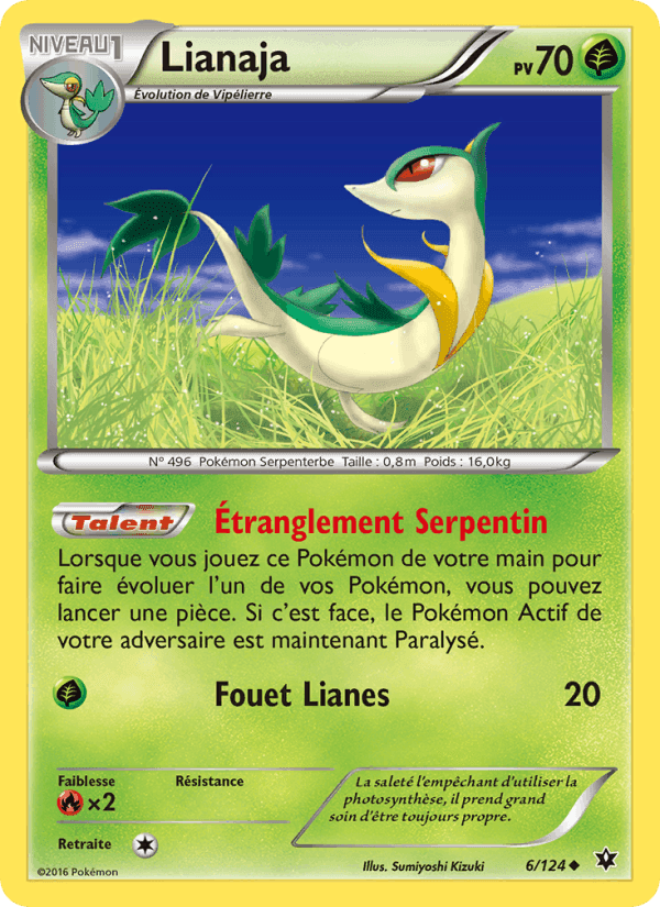Lianaja, carte 6 de Impact des Destins