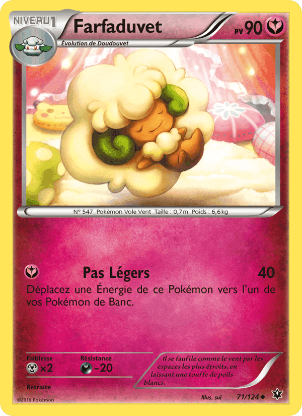 Farfaduvet, card 71 from Impact des Destins