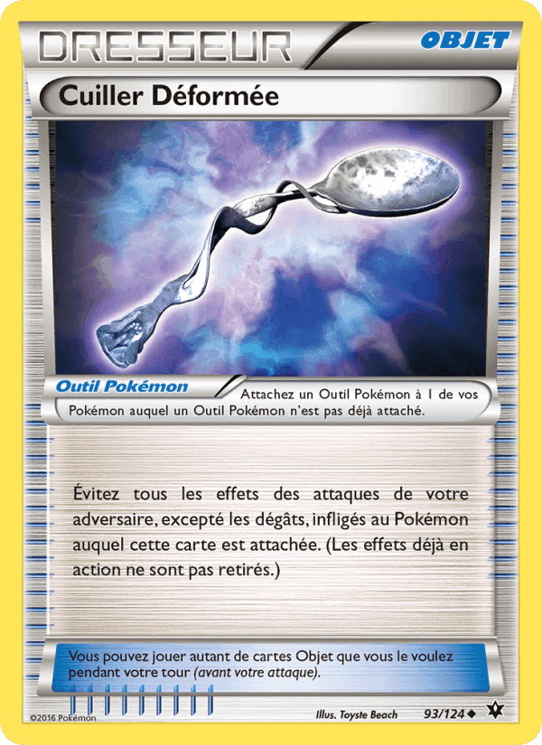 Cuiller Déformée, card 93 from Impact des Destins