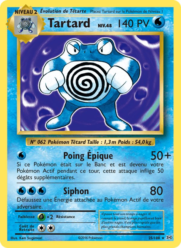 Tartard, card 25 from Évolutions