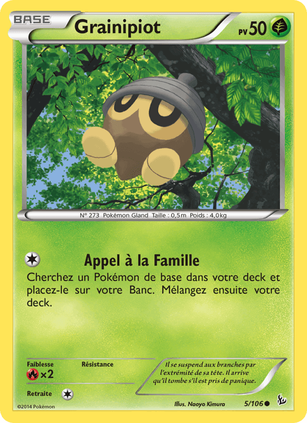 Grainipiot, carta 5 di Étincelles