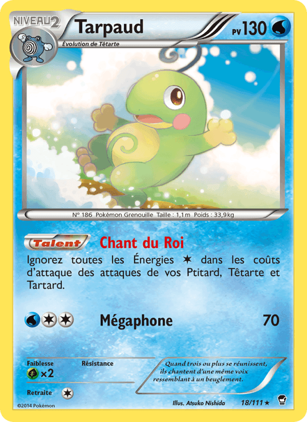 Tarpaud, carte 18 de Poings Furieux