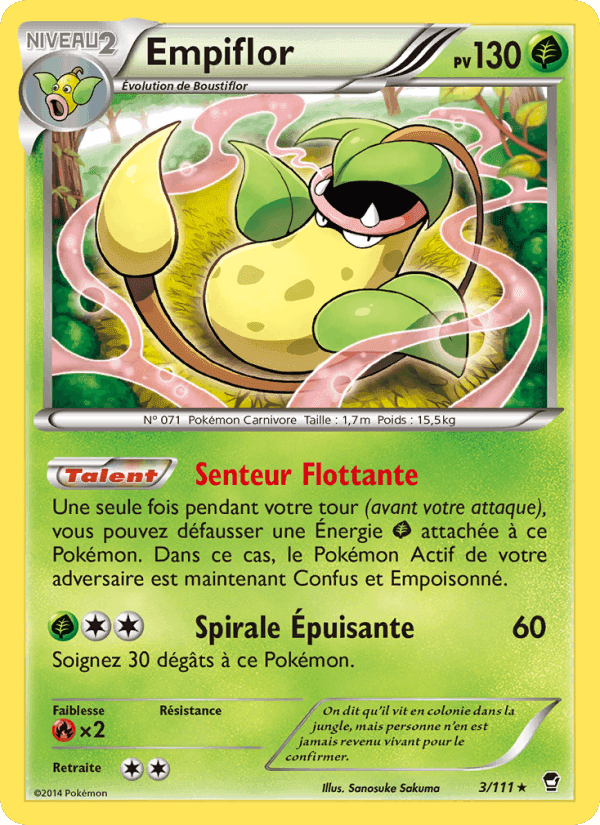 Empiflor, carte 3 de Poings Furieux