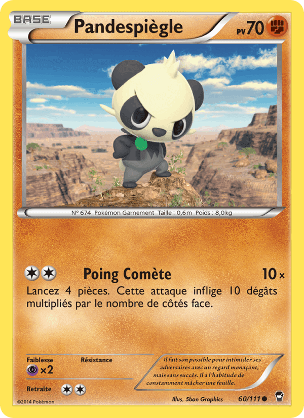 Pandespiègle, card 60 from Poings Furieux