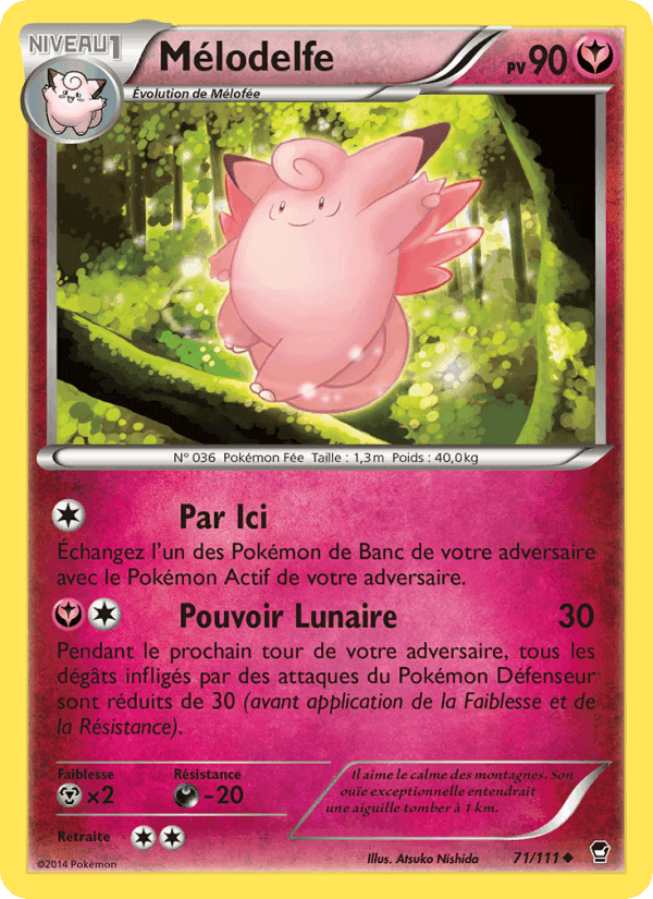 Mélodelfe, carta 71 di Poings Furieux