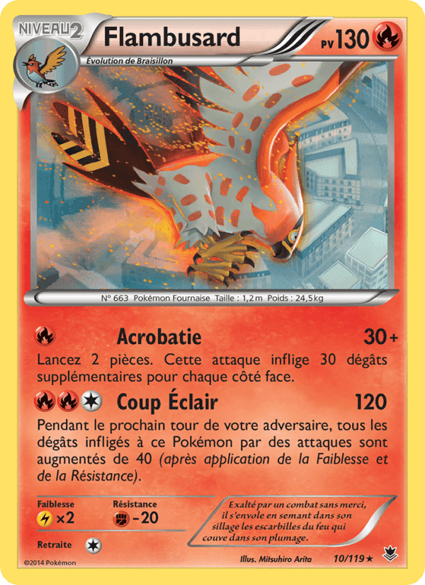 Flambusard, carte 10 de Vigueur Spectrale