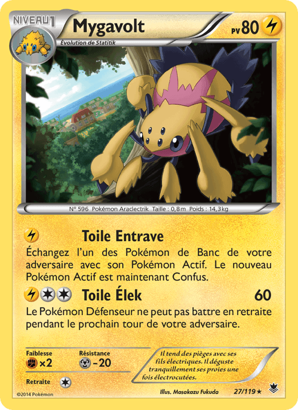 Mygavolt, carte 27 de Vigueur Spectrale
