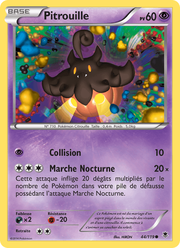 Pitrouille, carte 44 de Vigueur Spectrale