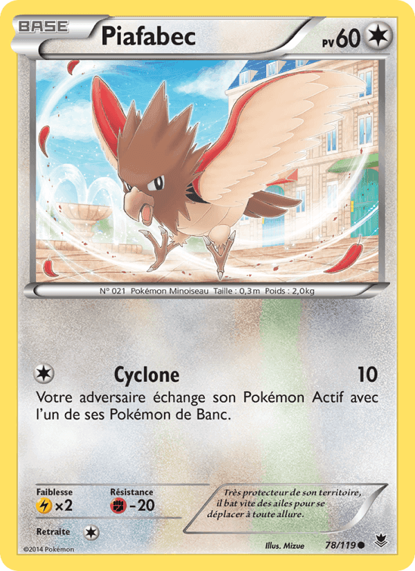 Piafabec, card 78 from Vigueur Spectrale