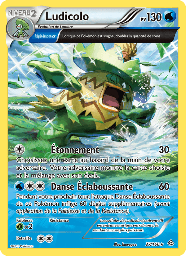 Ludicolo, carte 37 de Primo-Choc