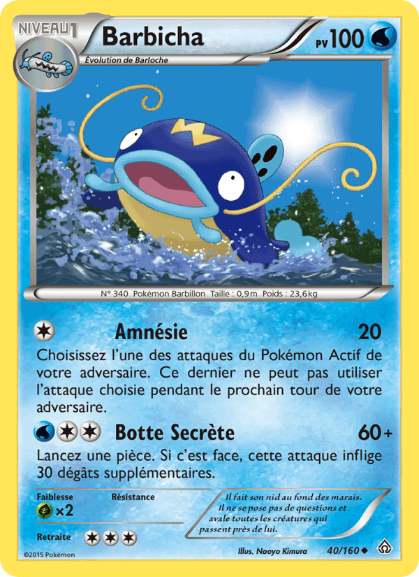 Barbicha, carte 40 de Primo-Choc
