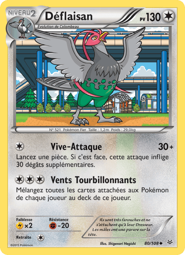 Déflaisan, card 80 from Ciel Rugissant