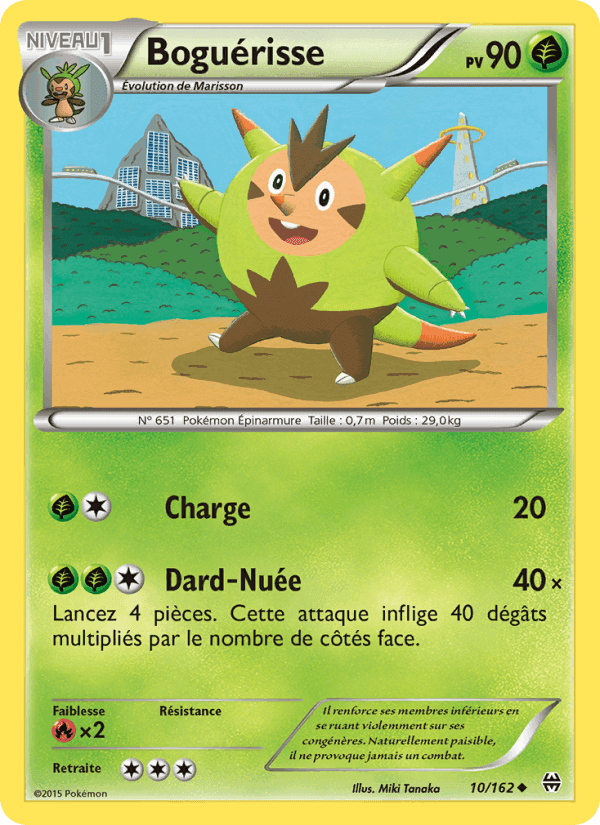 Boguérisse, carta 10 de Impulsion Turbo