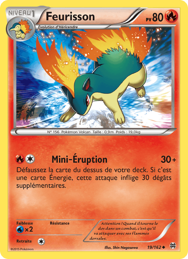Feurisson, carta 19 de Impulsion Turbo