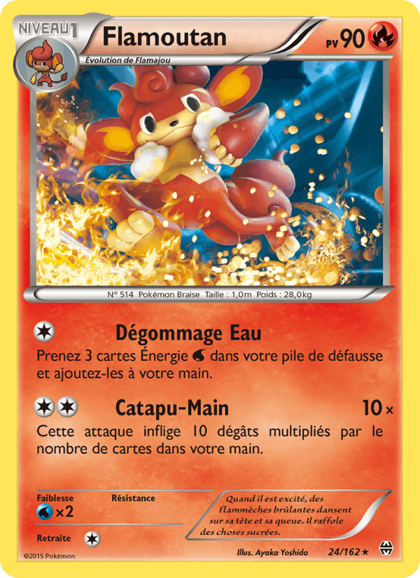 Flamoutan, carta 24 de Impulsion Turbo