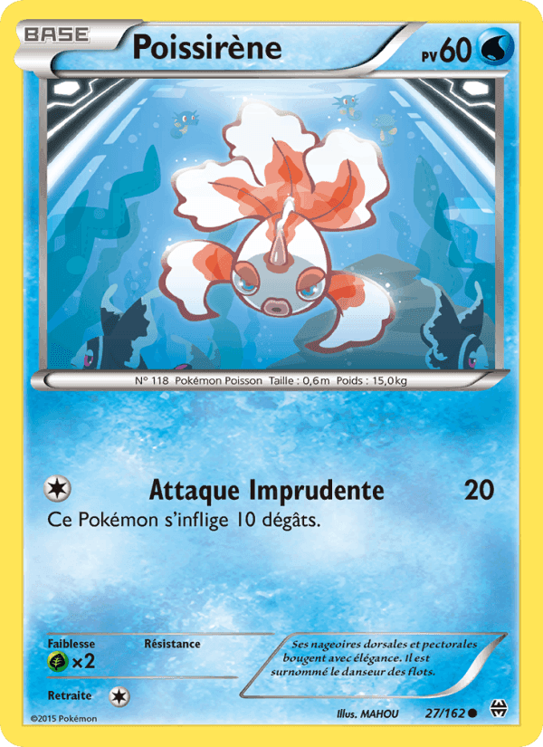 Poissirène, carta 27 de Impulsion Turbo
