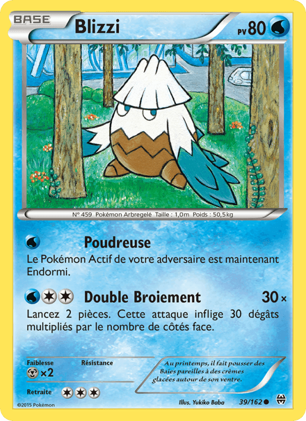Blizzi, carta 39 de Impulsion Turbo