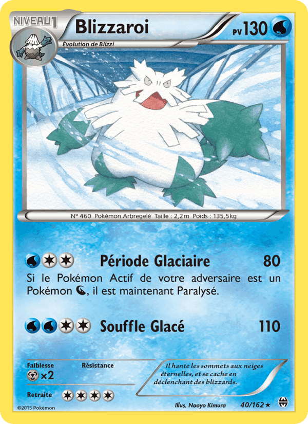 Blizzaroi, carte 40 de Impulsion Turbo