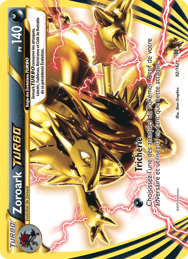 Zoroark TURBO, card 92 from Impulsion Turbo