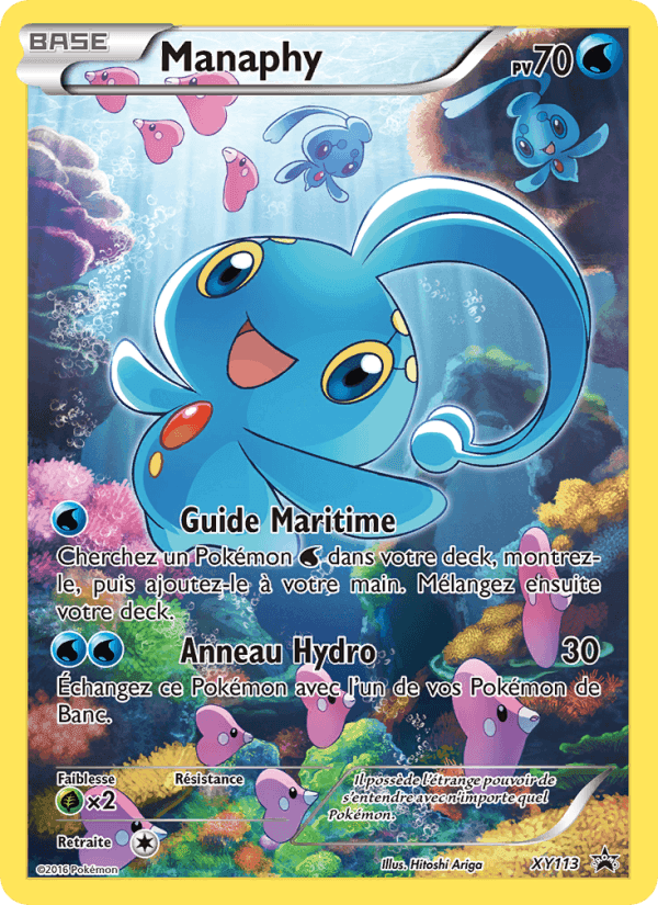 Manaphy, carte XY113 de Promo XY