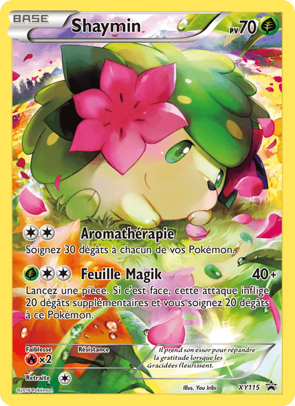 Shaymin, carte XY115 de Promo XY