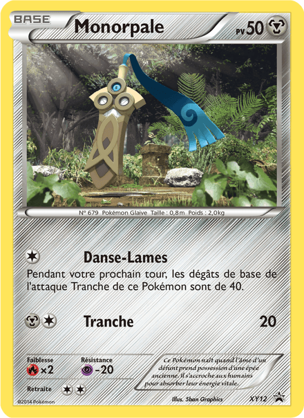 Monorpale, carte XY12 de Promo XY