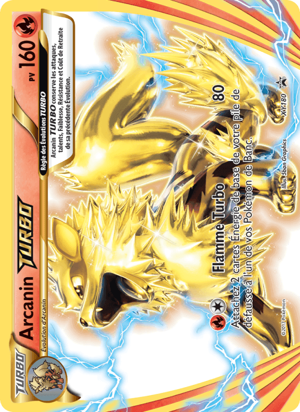 Arcanin TURBO, card XY180 from Promo XY