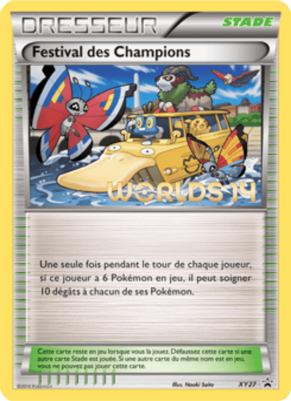 Festival des Champions, carte XY27 de Promo XY