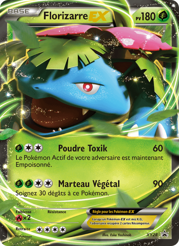 Florizarre EX, carta XY28 de Promo XY
