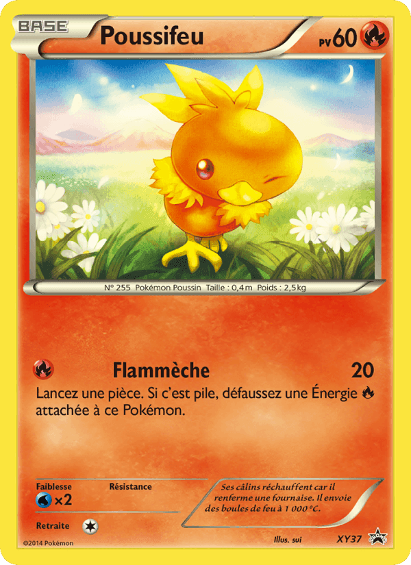 Poussifeu, carte XY37 de Promo XY
