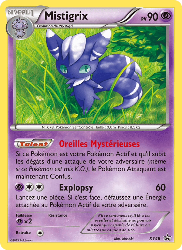 Mistigrix, carte XY48 de Promo XY